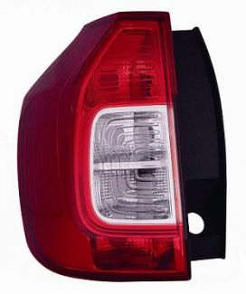 Taillight Dacia Logan 2013-2016 Left Side White-Red Mcv