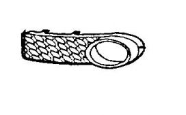 Grille Antibrouillard Pour Volkswagen Beetle 2005-2011 Gauche