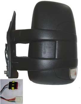 Specchio Retrovisore Iveco Daily 2006_01-2011_07 Elett. Term. Br. Corto Destro