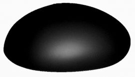 Calotta Specchio Retrovisore Toyota Aygo 2005-2014 Sinistro Nera