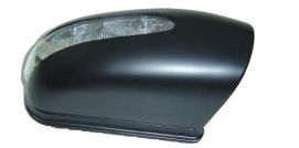 Calotta Retrovisore Mercedes Classe C W203 2004-2007 Destro Nera Verniciabile