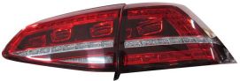 Taillight Kit Volkswagen Golf Vii 2012 White Red Led