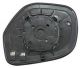 Piastra Specchio Retrovisore Mitsubishi Outlander Dal 2012 Sinistro Termica