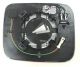 Piastra Specchio Retrovisore Jeep Renegade Dal 2014 Sinistro Termica Blind Spot