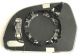 Piastra Specchio Retrovisore Audi A3 3 Porte 2008-2012 Sinistro