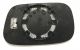  Plaque De Rétroviseur Pour Toyota Corolla 2001-2004 Gauche Chauffé Round Plug