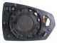 Piastra Specchio Retrovisore Volkswagen Polo 2017 Sinistro Termica 2G0-857-521-B