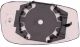 Vetro Piastra Specchio Retrovisore Fiat Stilo 2001 Sinistro Termico