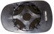 Vetro Piastra Specchio Retrovisore Per Nissan Micra 2007-2010 Destro Termico