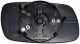Vetro Piastra Specchio Retrovisore Opel Astra F 1994-1998 Sinistro