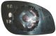 Vetro Piastra Specchio Retrovisore Opel Vectra C 2002-2005 Destro Termico