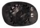 Plaque De Rétroviseur Extérieur Pour Peugeot 206 1998-2003 Côté Droit Chauffé