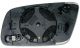 Vetro Piastra Specchio Retrovisore Audi A3 2000-2003 Sinistro Termico