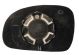 Vetro Piastra Specchio Retrovisore Peugeot 406 1995-1999 Destro
