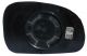 Vetro Piastra Specchio Retrovisore Peugeot 406 1999-2004 Sinistro Termico