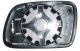 Plaque De Rétroviseur Extérieur Pour Peugeot 407 2004 Côté Gauche Chauffé