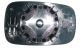 Plaque De Rétroviseur Extérieur Pour Renault Clio 2005-2009 Côté Droit Chauffé