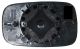 Plaque De Rétroviseur Extérieur Pour Renault Megane 2006-2008 Côté Droit
