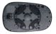 Vetro Piastra Specchio Retrovisore Renault Modus 2004-2008 Destro