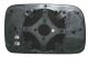  Plaque De Rétroviseur Pour Volkswagen Polo Classic Sw 1996-1999 Droit Chauffé