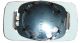 Vetro Piastra Specchio Retrovisore Alfa Romeo 145 1999-2000 Destro Termico