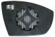 Plaque De Rétroviseur Extérieur Pour Ford Kuga 2008-2012 Côté Gauche Chauffé