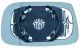 Vetro Piastra Specchio Retrovisore Toyota Yaris 1999-2003 Sinistro Termico