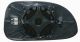 Wing Mirror Glass Chevrolet Daewoo Lacetti 2004 Left Side Heated