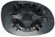 Vetro Piastra Specchio Retrovisore Citroen C3 2002-2009 Sinistro