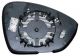 Vetro Piastra Specchio Retrovisore Citroen C4 2010 Destro Termico