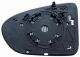 Vetro Piastra Specchio Retrovisore Per Nissan Qashqai 2010-2013 Destro Termico