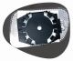 Vetro Piastra Specchio Retrovisore Lancia Y 2010-2011 Destro Termico