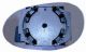 Vetro Piastra Specchio Retrovisore Smart Fortwo 1998-2002 Destro