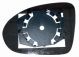Vetro Piastra Specchio Retrovisore Smart Forfour 2004-2006 Sinistro