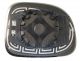 Wing Mirror Glass Fiat Panda 2012 Right Side Heated