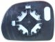 Vetro Piastra Specchio Retrovisore Fiat 500L 2012 Destro Termico