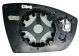 Vetro Piastra Specchio Retrovisore Ford Kuga 2013 Destro Termico