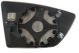 Wing Mirror Glass Seat Leon 2012 Right Side Heated