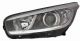 Phare Avant Pour Kia Ceed 5 P 2012-2015 Droit 92102-A2010 Fond Noir Gt Line