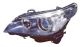 Phare Avant Pour Bmw 5 Series E60 E61 2003-2007 Gauche Fond Noir