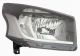Phare Avant Pour Renault Trafic Depuis 2014 Gauche 260601784R Fond Noir