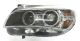 Faro Anteriore Bmw X1 E84 2012-2015 Sinistro 63117290261 Parabola Nera