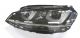 Phare Avant Pour Volkswagen Golf Vii Depuis 2012 Gauche 5G1941753 Fond Noir Gtd