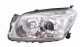 Phare Avant Pour Toyota Rav 4 2005-2009 Côté Droit Electric Fond Chromé