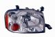 Faro Anteriore Per Nissan Pick-Up 720 Np300 D22 2002-2005 Sinistro Cromato