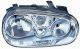 Faro Anteriore Volkswagen Golf Iv 1997-2003 Destro 086753 Senza Fendinebbia
