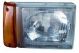 Phare Avant Pour Fiat Panda 750 1986-2003 R2 Asymétrique Côté Gauche Electric
