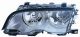 Faro Anteriore Bmw Serie 3 E46 Berlina Touring 1998-2001 Sinistro 63126908215