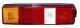 Gruppo Ottico Posteriore Ford Transit 2000-2003 Arancio Bianco Rosso Pick-Up