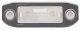 License Plate Light Volvo C70 2006-2009 31253006